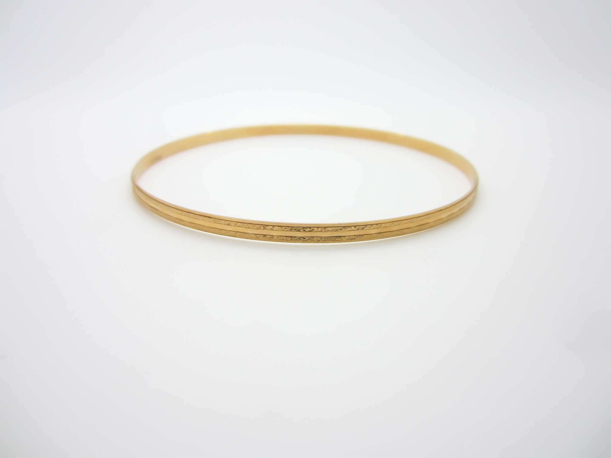 10k Yellow Gold Bangle | G\u0026G Jewellery